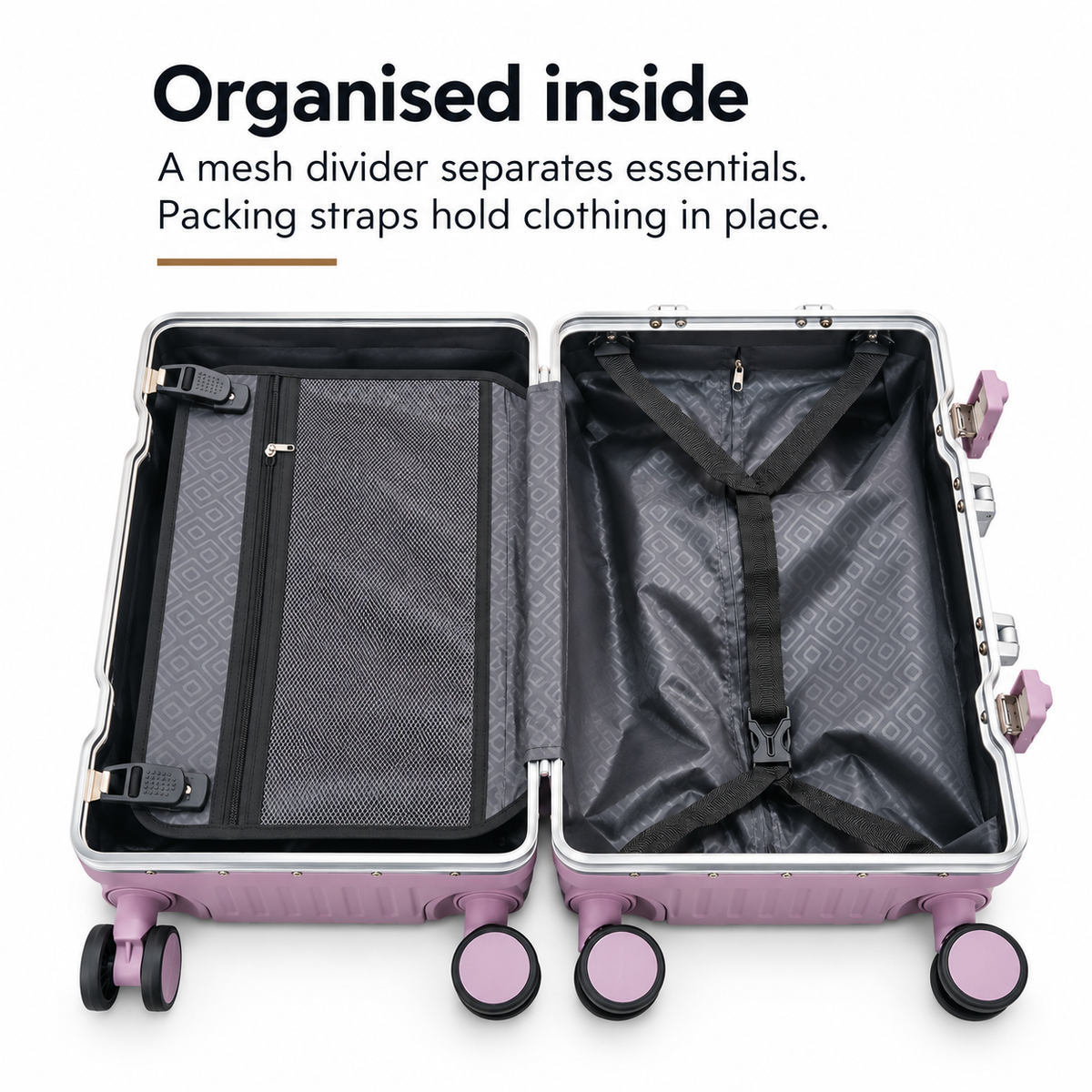 Monaco Hard-Shell Trolley Bag