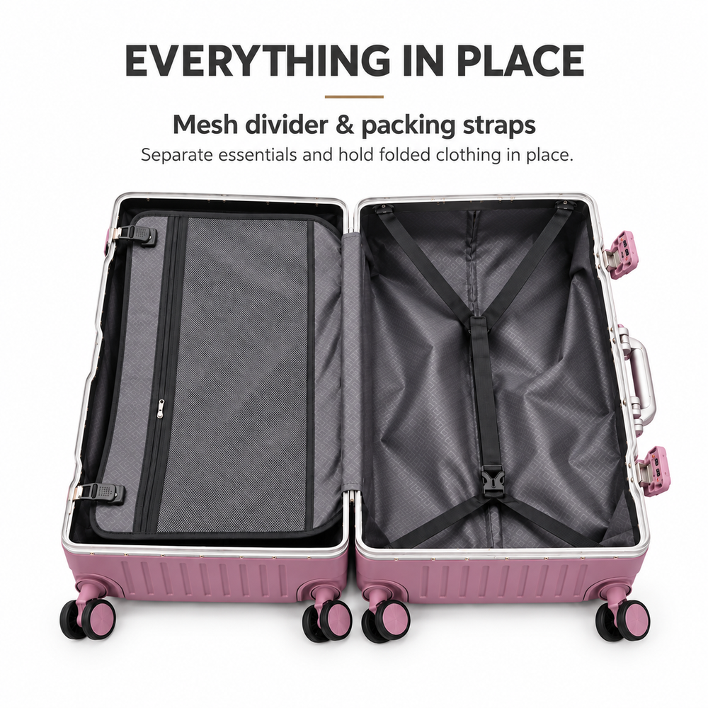 Monaco Hard-Shell Trolley Bag