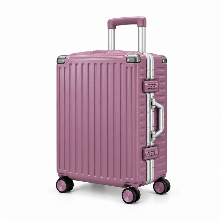 Monaco Hard-Shell Trolley Bag · Medium 24" / Pink