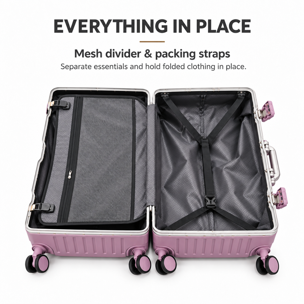 Monaco Hard-Shell Trolley Bag