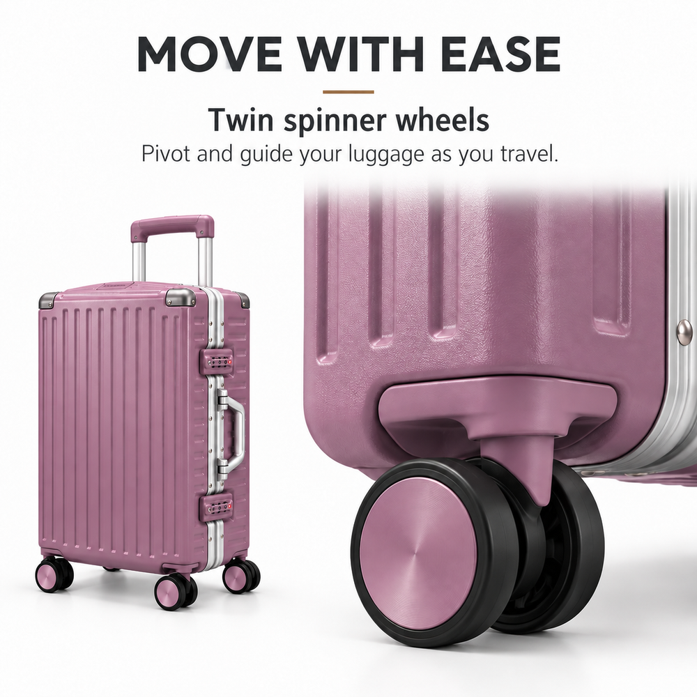 Monaco Hard-Shell Trolley Bag