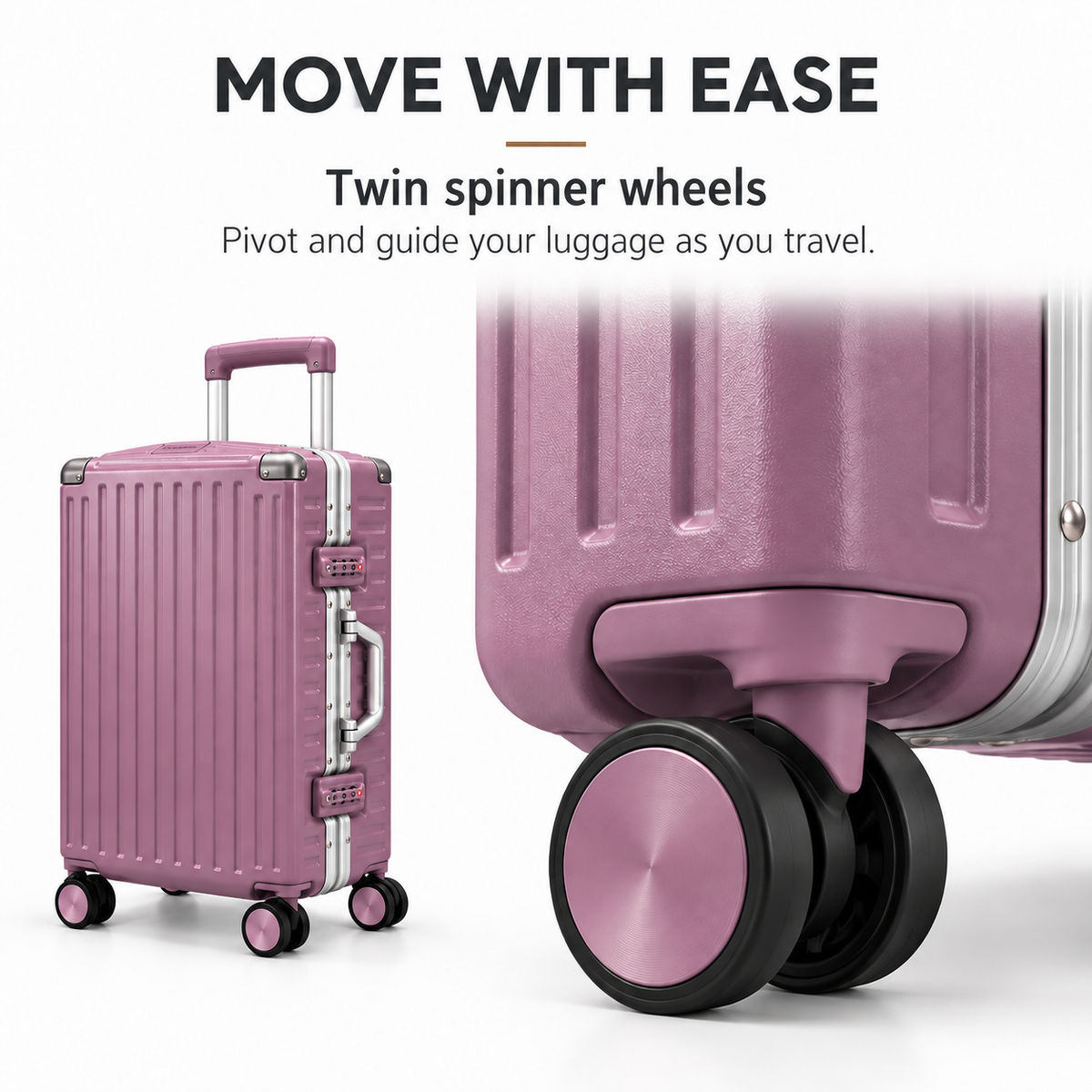 Monaco Hard-Shell Trolley Bag