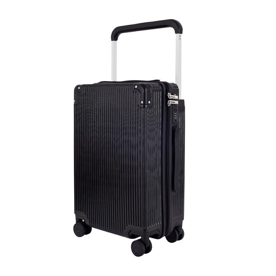 Tuscany Polycarbonate Hard Luggage — Black