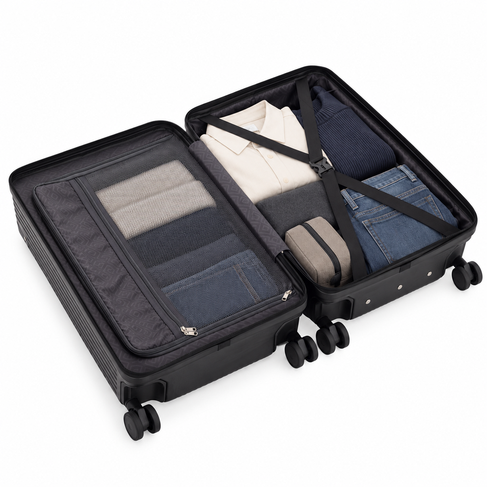 Tuscany Hard-Shell Trolley Bag