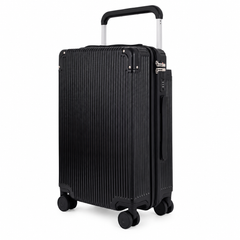 Tuscany Hard-Shell Trolley Bag in Black