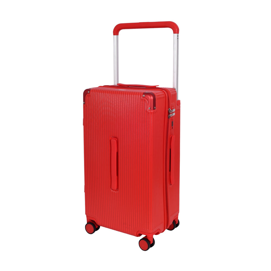 Tuscany Polycarbonate Hard Luggage — Red