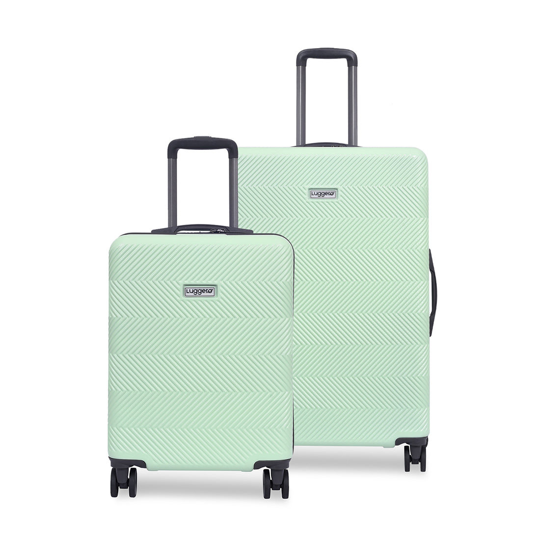 Luggero Astro Solid Light weight Luggage HSP- Green-L+S