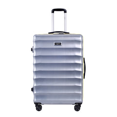 Bonvoyage Silver Hard-Shell Trolley Bag, large size