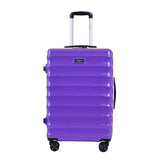Bonvoyage Purple Hard-Shell Trolley Bag, large size