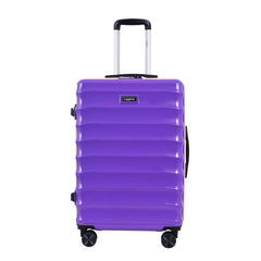 Bonvoyage Purple Hard-Shell Trolley Bag, large size