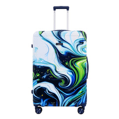 Prism Blue Hard-Shell Trolley Bag, large size