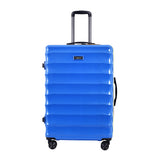 Bonvoyage Blue Hard-Shell Trolley Bag, medium size