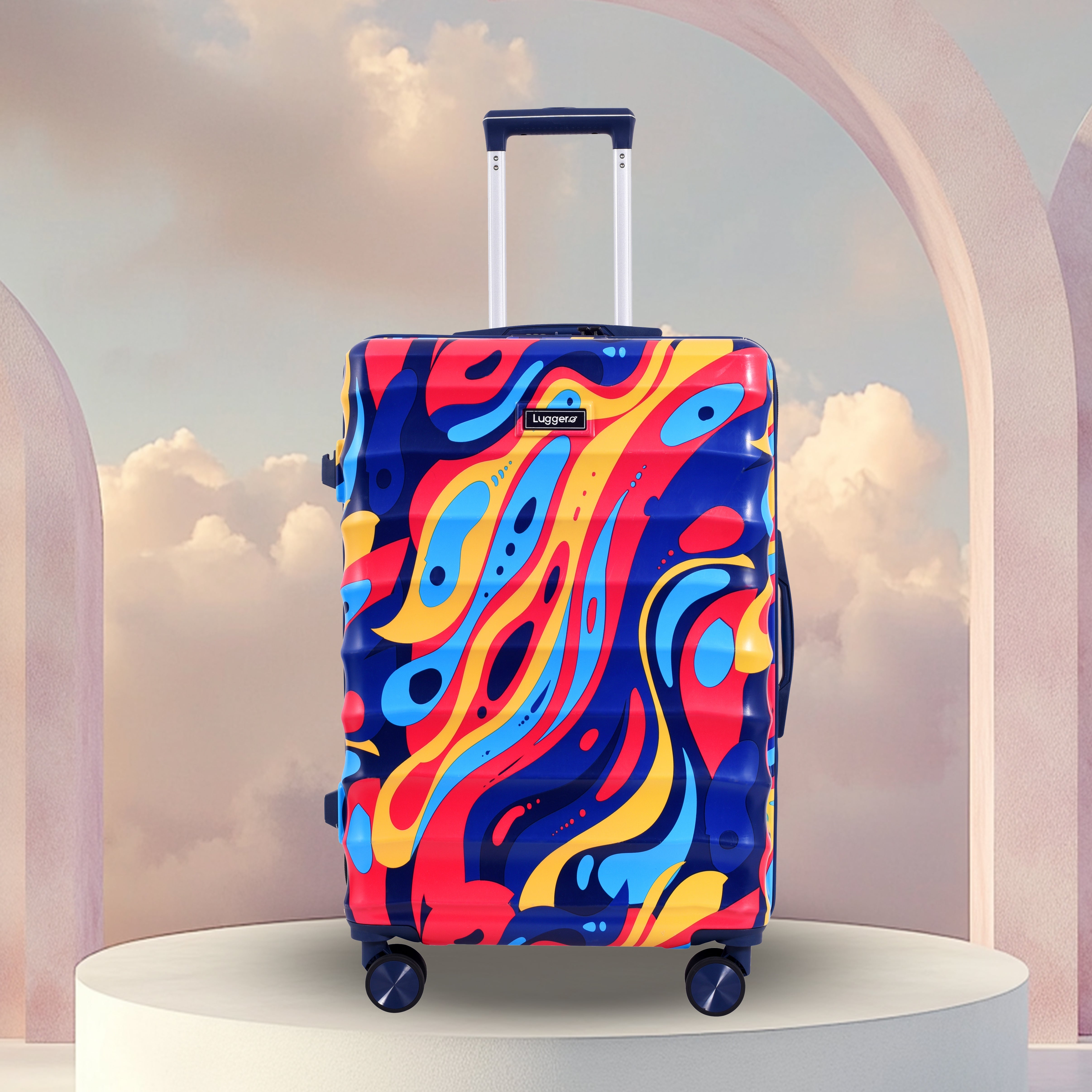 NEO BLUE Light Weight & Durable Polycarbonate Hard Luggage