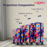 NEO BLUE Light Weight & Durable Polycarbonate Hard Luggage