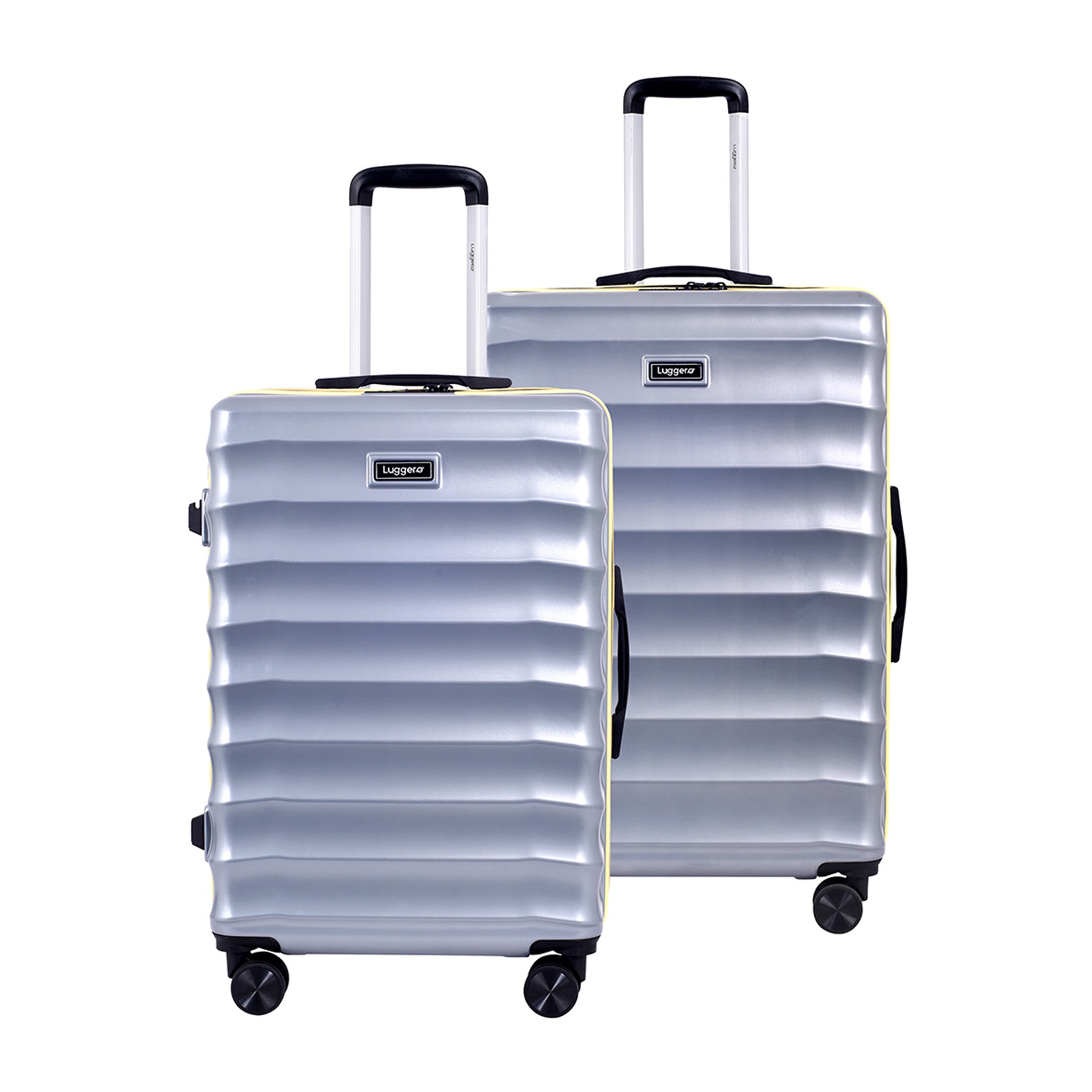 BONVOYAGE SILVER Light Weight & Durable Polycarbonate Hard Luggage