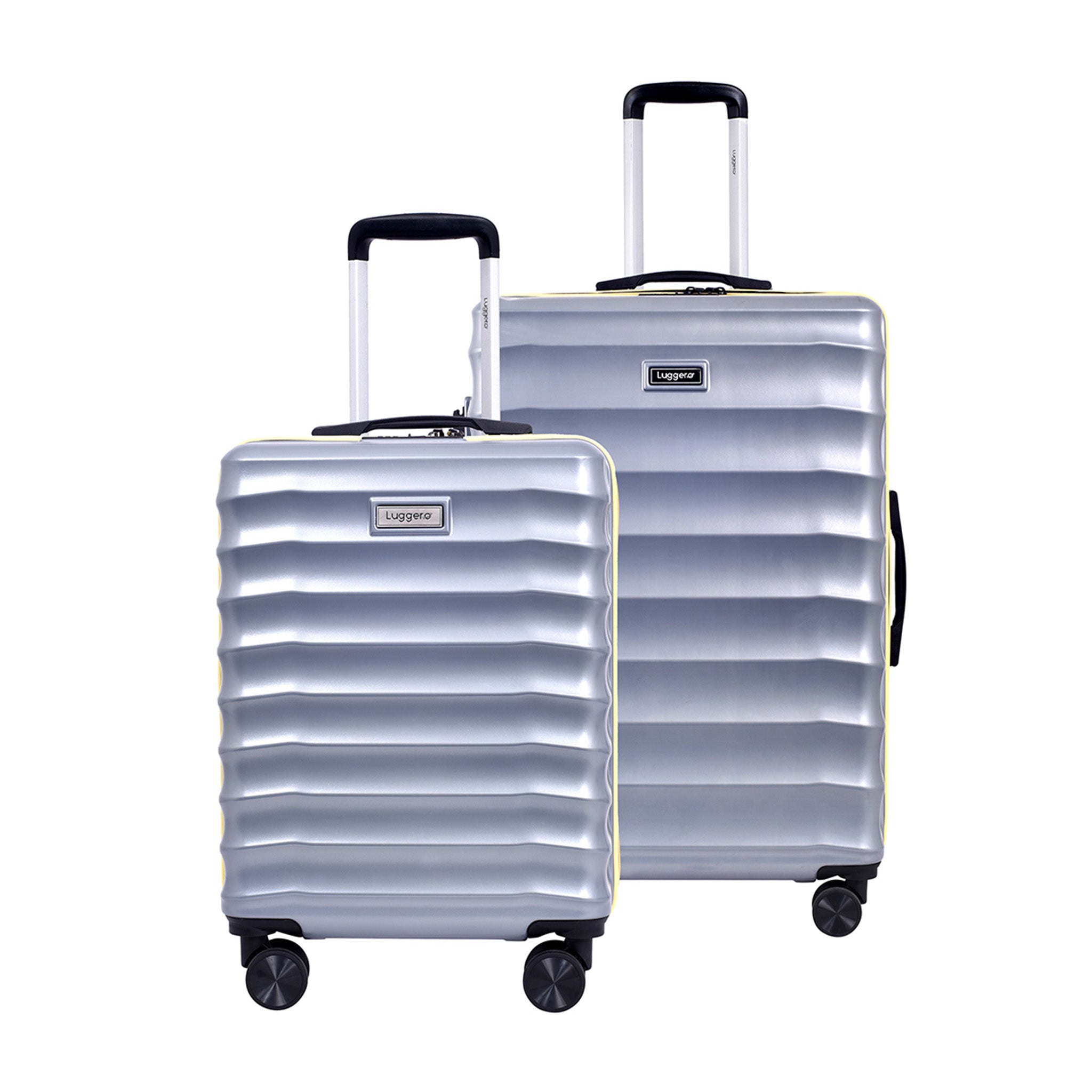BONVOYAGE SILVER Light Weight & Durable Polycarbonate Hard Luggage