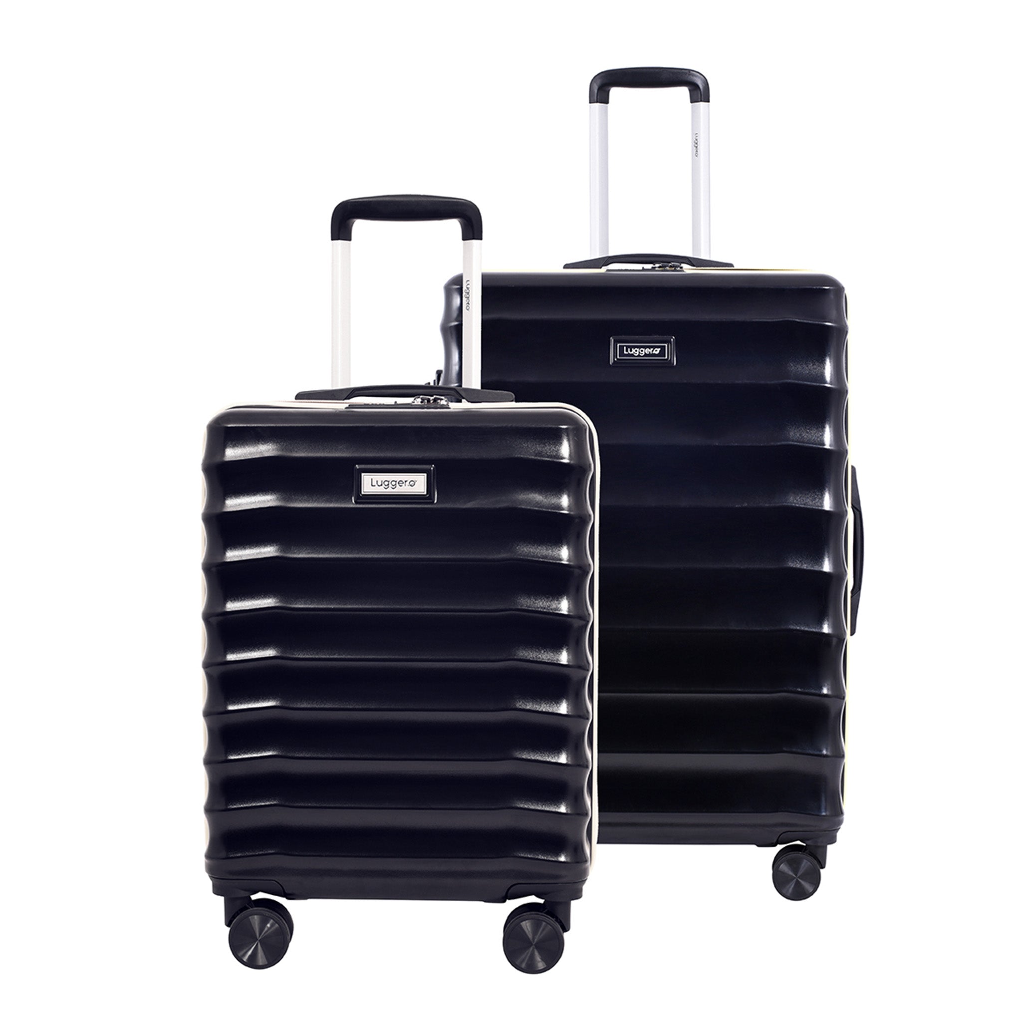 BONVOYAGE BLACK Light Weight & Durable Polycarbonate Hard Luggage