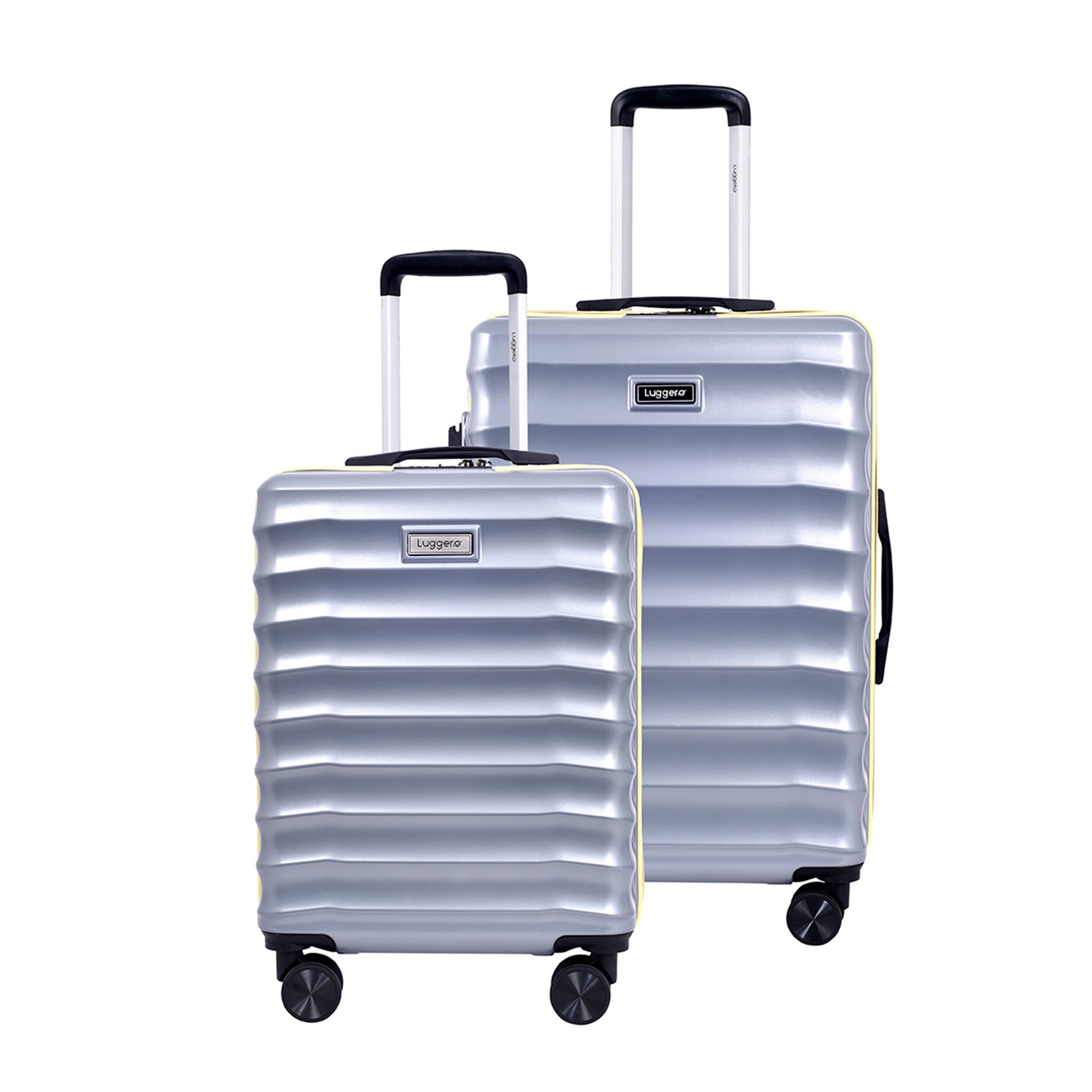 BONVOYAGE SILVER Light Weight & Durable Polycarbonate Hard Luggage