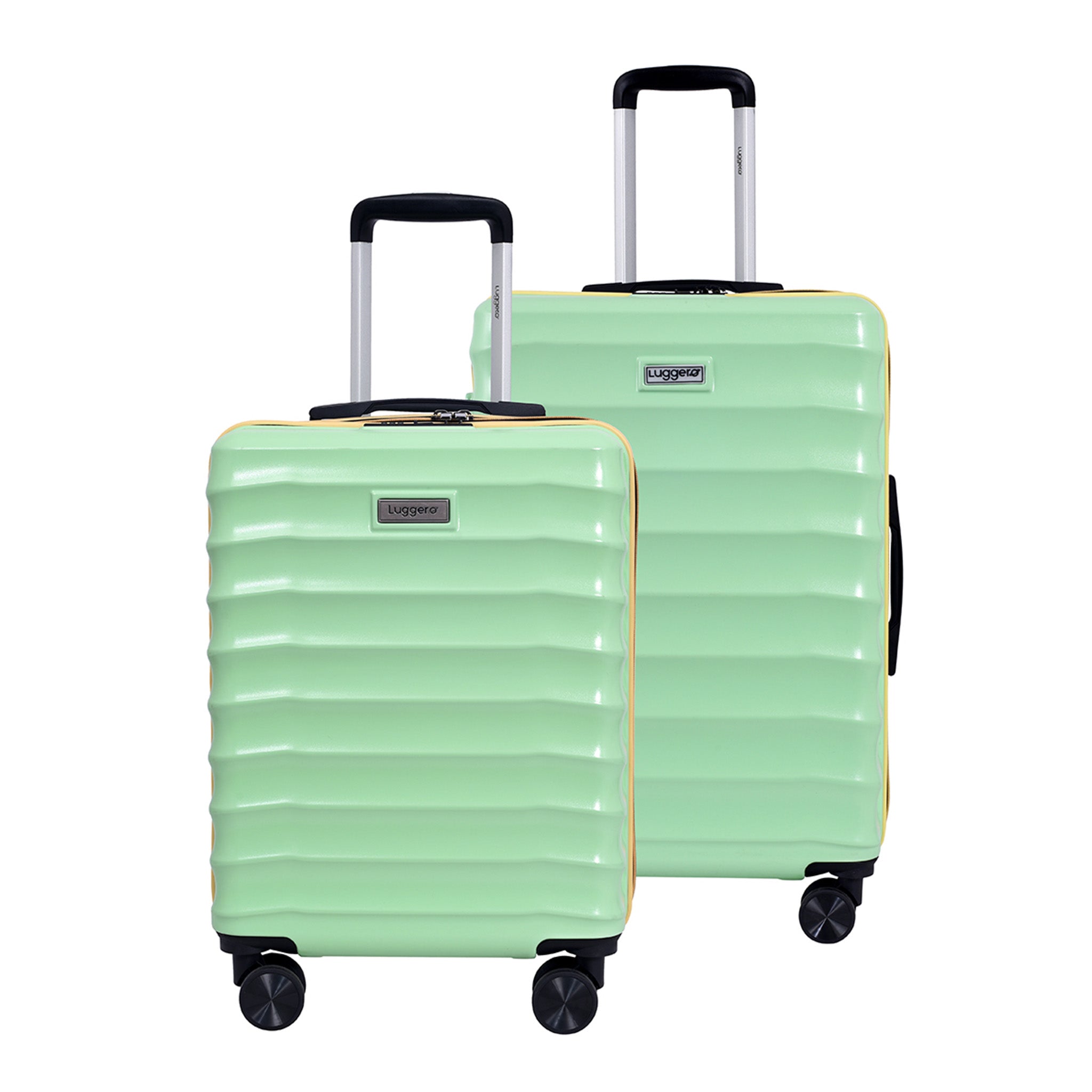 BONVOYAGE GREEN Light Weight & Durable Polycarbonate Hard Luggage