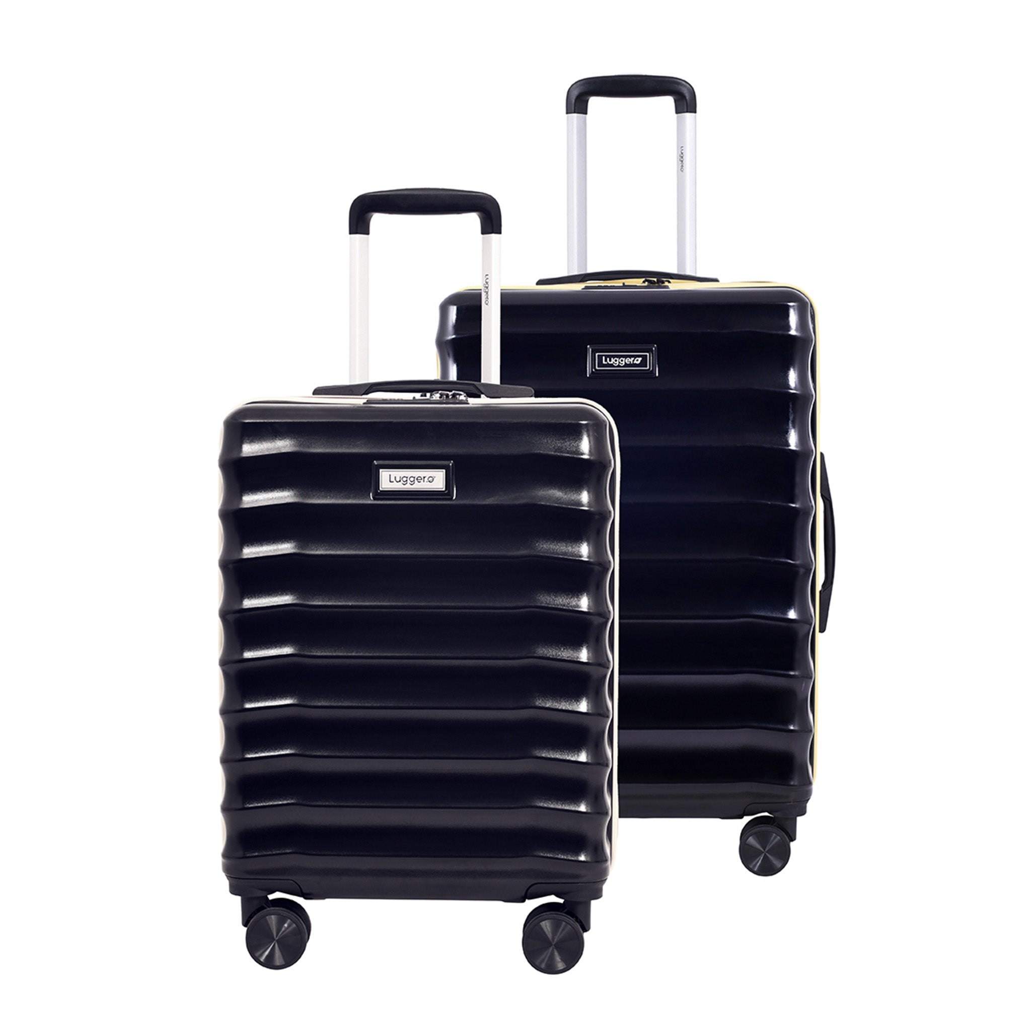 BONVOYAGE BLACK Light Weight & Durable Polycarbonate Hard Luggage