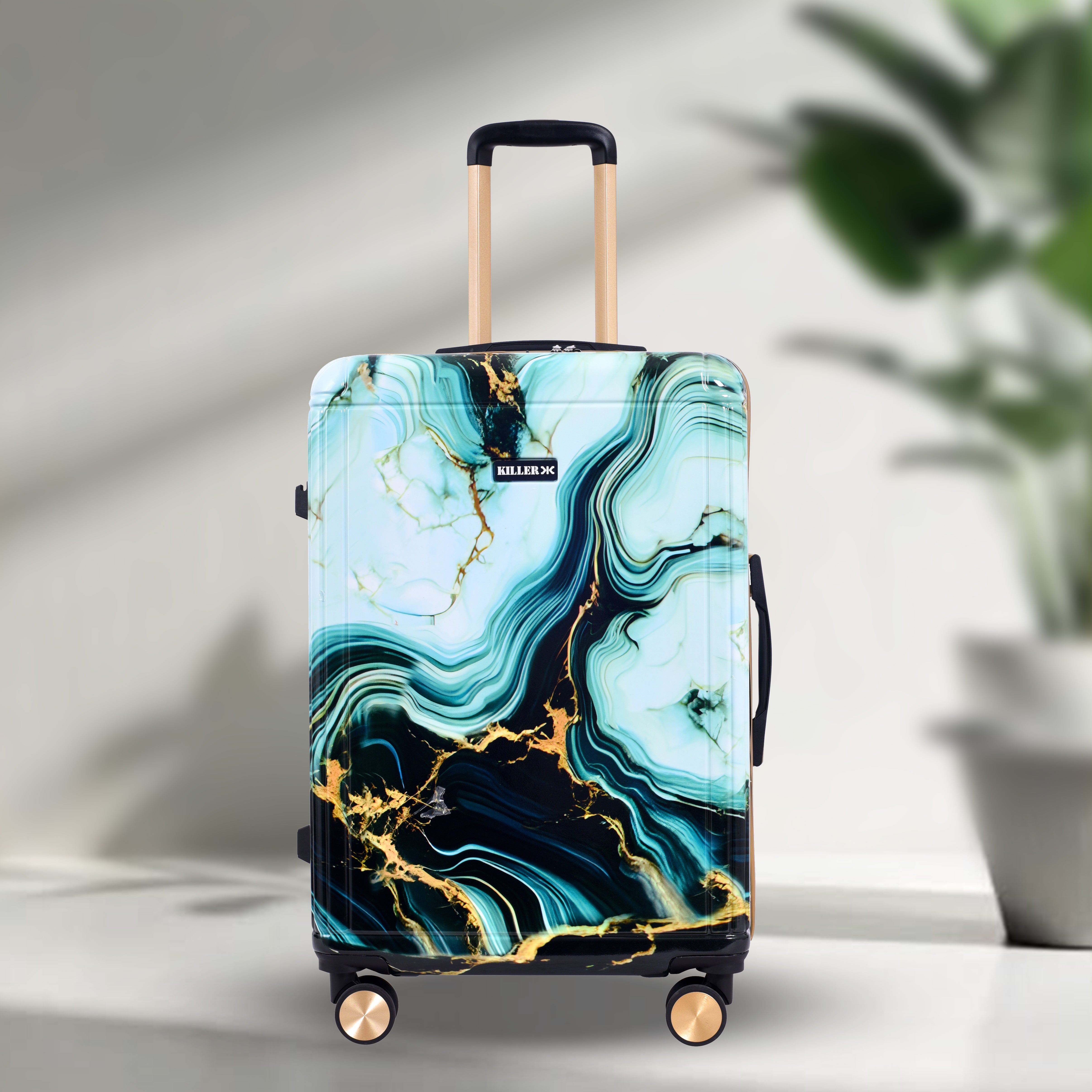 PRISM GOLD Light Weight & Durable Polycarbonate Hard Luggage