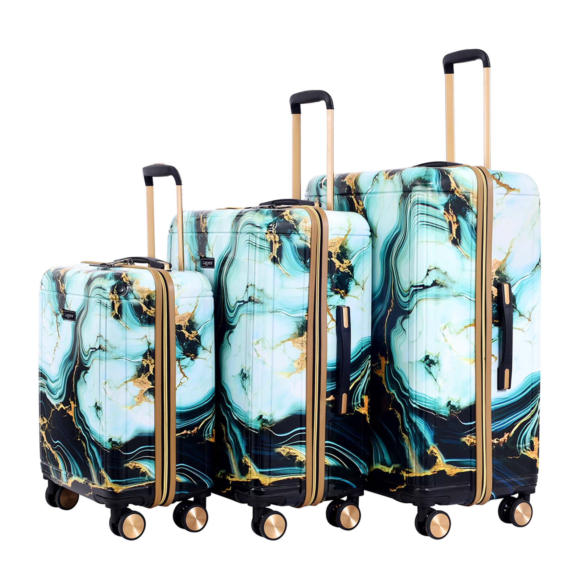 PRISM GOLD Light Weight & Durable Polycarbonate Hard Luggage