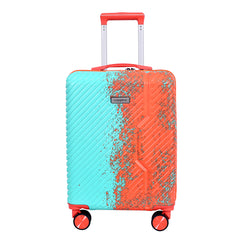 Tropical Orange Hard Trolley Bag