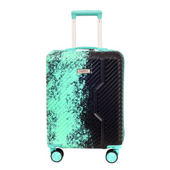 Tropical Green Hard Trolley Bag