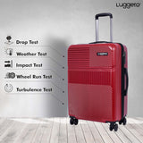 Amiggo Chilli Red Hard Trolley Bag