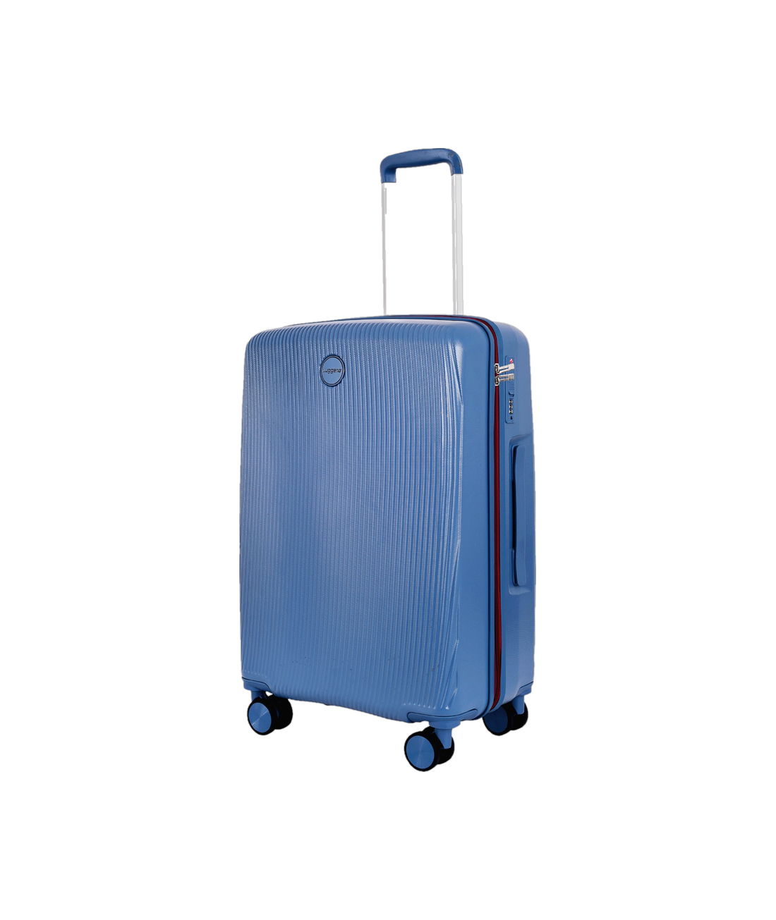 Aspen hard-shell trolley case in Blue